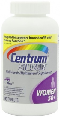 Centrum Silver, For Women 50+, 200-Count Bottle Centrum Silver, For Women 50+, 200-Count Bottle