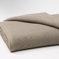 Double faced twill blanket. Coordinates with the Flock Twill Sheeting in Spring or the Double Row Cord Percale Solid Sheets in Solar. Double faced twill blanket. Coordinates with the Flock Twill Sheeting in Spring or the Double Row Cord Percale Solid Sheets in Solar.