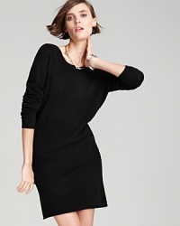 An alluring Aqua Cashmere tunic dress flaunts a bare back for evening drama. Heightened by a cut that drapes fluidly over your silhouette, this is one chic acquisition piece. An alluring Aqua Cashmere tunic dress flaunts a bare back for evening drama. Heightened by a cut that drapes fluidly over your silhouette, this is one chic acquisition piece.