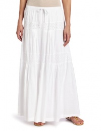 Calvin Klein Jeans Women's Tiered Maxi Skirt