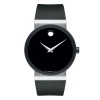 Movado Men's 606268 Sapphire Synergy Black Rubber Strap Watch