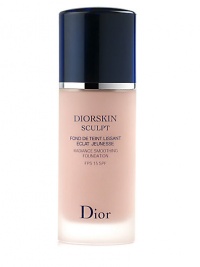 DiorSkin Sculpt Radiance Smoothing Foundation SPF 15. Innovative makeup helps diminish the look of fine lines and wrinkles for a youthful looking complexion. Creates a radiant appearance Long wearing, satin finish Convenient pump dispenser 1 oz. DiorSkin Sculpt Radiance Smoothing Foundation SPF 15. Innovative makeup helps diminish the look of fine lines and wrinkles for a youthful looking complexion. Creates a radiant appearance Long wearing, satin finish Convenient pump dispenser 1 oz.