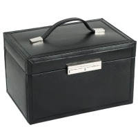 Wolf Designs 356802 Queen's Court Noir Medium Jewelry-Boxes Wolf Designs 356802 Queen's Court Noir Medium Jewelry-Boxes