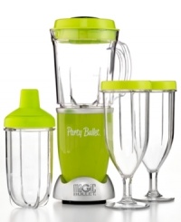 The life of your party. It's easy to get the festivities going with this versatile & portable drink master. Including 4 party goblets, so you can make your favorite drinks right in the cup, this Magic Bullet simplifies entertaining. 1-year warranty. Model PBR-1801. The life of your party. It's easy to get the festivities going with this versatile & portable drink master. Including 4 party goblets, so you can make your favorite drinks right in the cup, this Magic Bullet simplifies entertaining. 1-year warranty. Model PBR-1801.