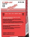 Milwaukee 48-76-4108 Quik-Lok 8-Feet 3-Wire Grounded Cord with Twist Lock Plug