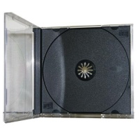 100 Pack Premium Standard Single Black CD Jewel Cases 100 Pack Premium Standard Single Black CD Jewel Cases