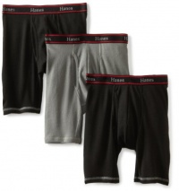 Hanes Men's 3 Pack Comfort Stretch Long Leg Boxer Brief Hanes Men's 3 Pack Comfort Stretch Long Leg Boxer Brief