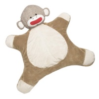 Baby Starters Sock Monkey Mat, Tan Baby Starters Sock Monkey Mat, Tan
