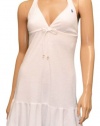 POLO Ralph Lauren Women's Big Pony Halter Dress Bikini Cover up White-Large