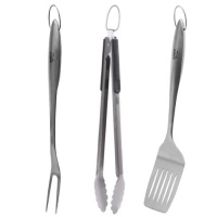 Weber Style 6445 Professional-Grade Stainless-Steel 3-Piece Barbeque Tool Set Weber Style 6445 Professional-Grade Stainless-Steel 3-Piece Barbeque Tool Set