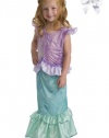 Little Adventures 11244 Mermaid Princess Dress Up Costume Ages 7-9 + Hair Bow