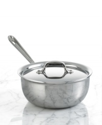 Make room for this standout! Taking the place of your saucepan, this deep saucier does everything and then some with a rounded, deeper base ideal for whisking, stirring and prepping delicious dishes, like risotto and marinara. Lifetime warranty. Make room for this standout! Taking the place of your saucepan, this deep saucier does everything and then some with a rounded, deeper base ideal for whisking, stirring and prepping delicious dishes, like risotto and marinara. Lifetime warranty.