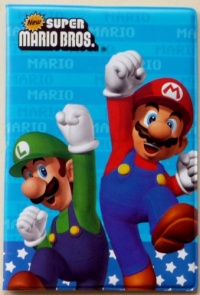 Super Mario Bros ~ Mario & Luigi Passport Cover Super Mario Bros ~ Mario & Luigi Passport Cover