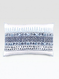 EXCLUSIVELY AT SAKS.COM. During block printing, the tables are covered with a white cotton cloth where the printers test the blocks. The inspiration for these pillows are the random combinations created over days of printing.55% linen/45% cottonHand-stitched edging with mirror accentsConcealed zip closure12 X 18Imported EXCLUSIVELY AT SAKS.COM. During block printing, the tables are covered with a white cotton cloth where the printers test the blocks. The inspiration for these pillows are the random combinations created over days of printing.55% linen/45% cottonHand-stitched edging with mirror accentsConcealed zip closure12 X 18Imported