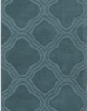 Surya M-422 Mystique Area Rug, 3-Feet 3-Inch by 5-Feet 3-Inch, Teal Green