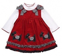Rare Editions' Two-Piece Red Scottie Dog Jumper Set! Size - 2 Toddler Rare Editions' Two-Piece Red Scottie Dog Jumper Set! Size - 2 Toddler