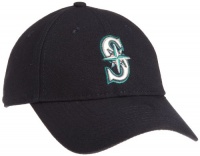MLB Seattle Mariners Pinch Hitter Wool Replica Adjustable Cap, black MLB Seattle Mariners Pinch Hitter Wool Replica Adjustable Cap, black