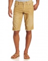 True Religion Men's Ricky Cut Off Fashion Cord Short In Straw