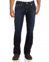 True Religion Men's Ricky Stretch Classic Straight Fit Jean