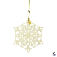 Lenox Ornaments Year 2011 Snow Fantasies Snowflake Lenox Ornaments Year 2011 Snow Fantasies Snowflake