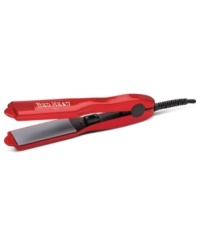 Red hot! Give your hair that perfect silky straightness with this mini straightener from Bed Head, featuring one inch ceramic plates perfect for quick touch-ups, shorter hair and bangs. Heat sensors monitor the temperature and adjust accordingly for the perfect styling level. Red hot! Give your hair that perfect silky straightness with this mini straightener from Bed Head, featuring one inch ceramic plates perfect for quick touch-ups, shorter hair and bangs. Heat sensors monitor the temperature and adjust accordingly for the perfect styling level.