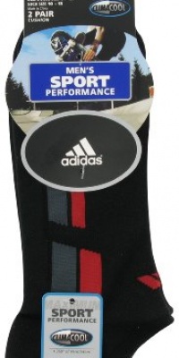 adidas Men's CC X 2-Pack No Show Sock adidas Men's CC X 2-Pack No Show Sock