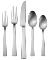 Simply modern, this top-quality 18/10 stainless steel flatware from Oneida's collection of place settings flows seamlessly from weeknight meals to stylish gatherings. Simply modern, this top-quality 18/10 stainless steel flatware from Oneida's collection of place settings flows seamlessly from weeknight meals to stylish gatherings.