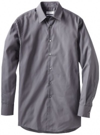 Calvin Klein Men's Broadcloth Solid Dress Shirt Calvin Klein Men's Broadcloth Solid Dress Shirt