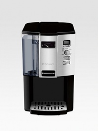Sometimes you just want that one perfect cup of coffee, and this is the coffeemaker for it. A fully programmable unit dispenses one cup at a time with an easy-to-use actuator, permanent basket-style coffee filter and a charcoal water filter that removes impurities so that you can brew the best-tasting coffee possible. Removable water reservoirDouble-wall coffee reservoir holds 12 5 oz. Sometimes you just want that one perfect cup of coffee, and this is the coffeemaker for it. A fully programmable unit dispenses one cup at a time with an easy-to-use actuator, permanent basket-style coffee filter and a charcoal water filter that removes impurities so that you can brew the best-tasting coffee possible. Removable water reservoirDouble-wall coffee reservoir holds 12 5 oz.