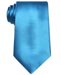Make a solid statement. This easy-care tie from John Ashford finishes off your look in no time flat. Make a solid statement. This easy-care tie from John Ashford finishes off your look in no time flat.