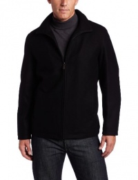 Perry Ellis Portfolio Men's Melton Open Bottom Jacket Perry Ellis Portfolio Men's Melton Open Bottom Jacket