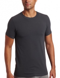 Calvin Klein Men's Steel Micro S/S Crew Neck Calvin Klein Men's Steel Micro S/S Crew Neck