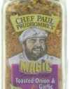 Chef Paul Prudhomme's Magic Seasoning Blends No Salt & No Sugar, Toasted Onion and Garlic, 2.1-Ounce