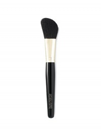 Laura Mercier Angled Cheek Contour Brush perfectly applies cheek and face products to the contours of the face. Its slanted, rounded shape mimics the angles of your cheekbones for perfect, effortless highlighting and contouring. Made of 100% natural hair. 7 long 