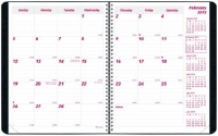 Brownline 2013 Monthly Planner, 14 months (December 2012 - January 2014), Twin-Wire, Black, 11 x 8.5-Inches (CB1262.BLK-13) Brownline 2013 Monthly Planner, 14 months (December 2012 - January 2014), Twin-Wire, Black, 11 x 8.5-Inches (CB1262.BLK-13)
