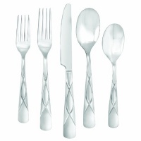 Faberware Cilantro Sand 20-Piece Flatware Set, Service for 4