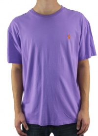 Polo Ralph Lauren Mens Crew Neck Short Sleeve T-Shirt Hampton Purple PRL Polo Ralph Lauren Mens Crew Neck Short Sleeve T-Shirt Hampton Purple PRL