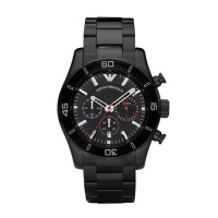 Armani Emporio Sports Quartz Black Dial Men's Watch - AR5931 Armani Emporio Sports Quartz Black Dial Men's Watch - AR5931
