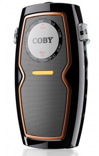 Coby CX83BLK Pocket AM/FM Radio with Speaker, Black Coby CX83BLK Pocket AM/FM Radio with Speaker, Black