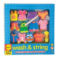 Alex Wash and String Wooden Stringing Set - Little Hands Series Alex Wash and String Wooden Stringing Set - Little Hands Series