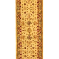 Safavieh AN547B Anatolia Cream/Dark Sage Rug Size: Runner 2'3 x 10' Safavieh AN547B Anatolia Cream/Dark Sage Rug Size: Runner 2'3 x 10'