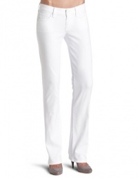 7 For All Mankind Women's Straight Leg Jean in Clean White 7 For All Mankind Women's Straight Leg Jean in Clean White