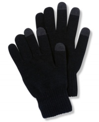 Don't let low temps keep you from your highly important messages. These American Rag gloves allow you to stay toasty while you text. Don't let low temps keep you from your highly important messages. These American Rag gloves allow you to stay toasty while you text.