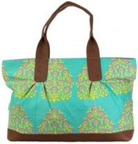Amy Butler for Kalencom Abina Tote - Henna Tree Mineral Amy Butler for Kalencom Abina Tote - Henna Tree Mineral