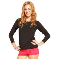 Angelina Lady's Fleece Lined, Crew neck, Long Sleeves Thermal Top Angelina Lady's Fleece Lined, Crew neck, Long Sleeves Thermal Top