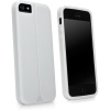 BoxWave Gummy Pixel Apple iPhone 5 Case - Frosted Clear