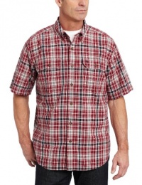 Carhartt Men's Fort Plaid Short Sleeve Shirt Carhartt Men's Fort Plaid Short Sleeve Shirt