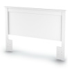 South Shore Vito Collection Full/Queen 54 by 60-Inch Headboard, Pure White