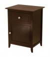 Winsome Wood Beechwood End/Accent Table, Espresso