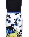 Belted Floral Skirt Twofer Dress